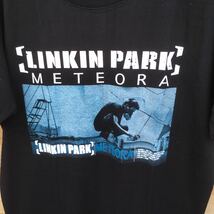 90年代バンド リンキン・パーク　LINKIN PARK L バンドTシャツ　ロックTシャツ　ブラック　._画像3
