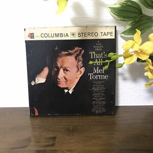 7号オープンリールテープ That’s All / Mel Torme