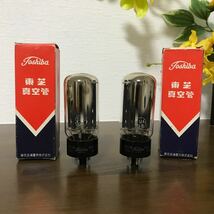 真空管 TOSHIBA 5U4GB 2本セット元箱付き_画像1