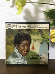 7号Jazzオープンリールテープ SARAH VAUGHAN / GREAT SONGS FROM HIT SHOWS