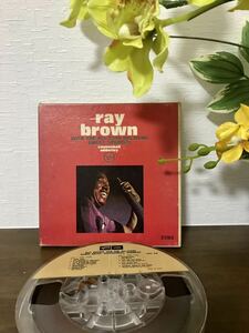 7号Jazz オープンリールテープ RAY BROWN WITH THE ALL- STAR BIG BAND