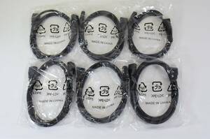 HDMI cable / length 1.5m/ 6 pcs set / new goods unused 