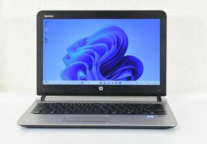 HP ProBook 430 G3/Core i5-6200U/メモリ8G/高速SSD 256G /カメラ/13.3インチ/Windows 11 /中古ノートパソコン