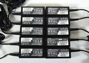 10 piece set /TOSHIBA 19V 2.37A 45W AC adaptor /PA5177U-1ACA/ outer diameter 5.5mm/dynabook for AC adaptor / operation verification ending / secondhand goods 