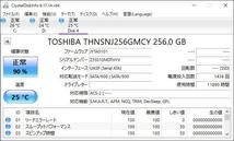 TOSHIBA mSATA SSD 256GB /健康状態90%/累積使用11890時間/動作確認済み, フォーマット済み/中古品_画像2