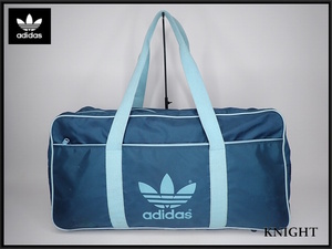 adidas. Matsue quotient сумка "Boston bag" * Adidas / Vintage /70's 80's/ большой to зеркальный . il / спорт сумка /@B2/100 размер /24*4*3-15