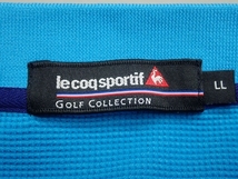 le coq sportif GOLF COLLECTION シャツ・LL◆ルコック/ゴルフ/半袖/大きいサイズ/24*4*4-12_画像10