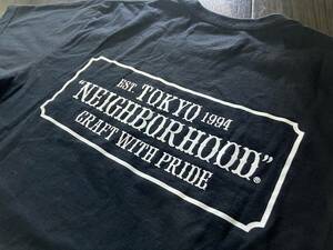 美品！NEIGHBORFOOD　Tshirts　BLACK S　ネイバーフッド　　challenger　TENDERLOIN