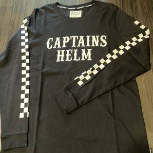 美品！CAPTAINS HELM キャプテンズヘルム チェッカー ロングスリーブTシャツ Sサイズの画像2