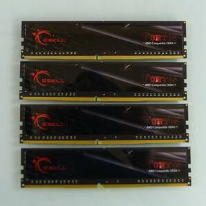 G.Skill DDR4 2400 PC4-19200 8GBX4 32GB F4-2400C15Q-32GFTの画像1
