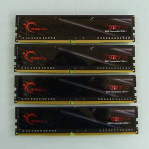 G.Skill DDR4 2400 PC4-19200 8GBX4 32GB F4-2400C15Q-32GFT