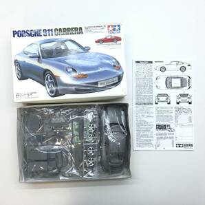 ☆ジャンク品☆ プラモデル まとめ売り ポルシェ911 カレラ・ニスモ クラリオン GT-R他 一部開封済み の画像2