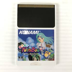 □中古品□ KONAMI コナミ PCエンジンソフト HuCARD 出たなツインビー 起動確認済み 現状品 レトロソフトの画像6