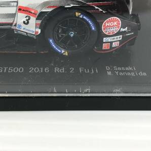 □中古品□ エブロ ミニカー CRAFTSPORTS MOTUL GT-R SUPER GT GT500 2018 日産 NISSANの画像8