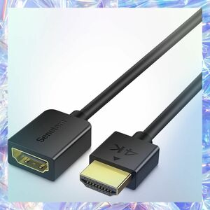 HDMI 延長 ケーブル 0.5m HDMI2.0 (0.5m)