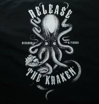 5627/RED KAP半袖ワークシャツ XL●octopus 蛸 タコ THE KRAKEN RUM BLACK SPICED●RELEASE BIZARRE & FIERCEレッドキャップ 古着_画像7