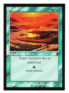 ●MTG● ミドルエイジ Meandering River(英語、未使用)