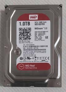 DIGA 1TB増量修理交換用HDD DMR-BRT,BWT,BZT各品番用（未使用、0時間、正常、WD-Red）