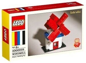 【送料込・即決】新品・未開封 レゴ(LEGO) クラッシック 60周年記念 『限定版』風車 4000029【並行輸入品】