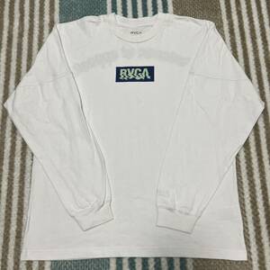 ☆ RVCA［希少　デザイン　ワンポイント　ビッグシルエット　トップス］Sサイズ