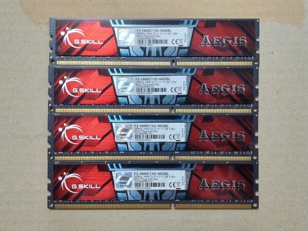 【動作不明】32GB デスクトップ用DDR3L 8GB×4枚