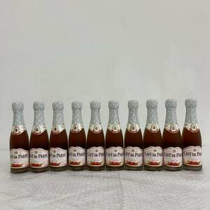 J041(4465)-603【同梱不可】お酒 果実酒 10本まとめ 4.5kg CERISE CAFE DE PARIS サクランボ 200ml 6%