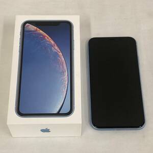 LA017799(042)-343/AS12000【名古屋】Apple アップル iPhone XR MT0U2J/A 128GB スマホ