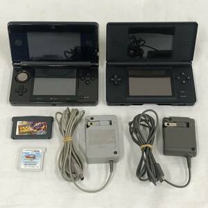 LA026563(044)-341/MS3000【名古屋】Nintendo ニンテンドー ゲーム機2点まとめ 3DS CTR-001 / DS Lite USG-001 / ソフト 2点