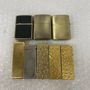 P052(530)-408【名古屋】ライター 8点まとめ 約0.5㎏ Zippo ジッポ H 08・H III・C V / Dunhill ダンヒル / Windmill / LANCEL の画像2