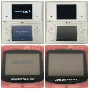 LA020449(052)-309/YK3000【名古屋】Nintendo ニンテンドー DS i TWL-001 / GAMEBOY ADVANCE AGB-001 ゲーム機2点 / ソフト 2点の画像9