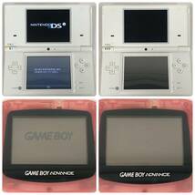 LA020449(052)-309/YK3000【名古屋】Nintendo ニンテンドー DS i TWL-001 / GAMEBOY ADVANCE AGB-001 ゲーム機2点 / ソフト 2点_画像9