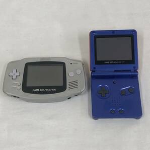 LA026752(052)-327/MS3000【名古屋】Nintendo ニンテンドー ゲーム機2点まとめ GAMEBOY ADVANCE SP AGS-001 / GAMEBOY ADVANCE AGB-001の画像1