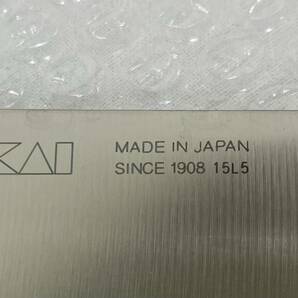 PA039175(052)-415/YM3000【名古屋】刃物 包丁 関孫六 SEKIMAGOROKU MOLYBDENUM VANADIUM STAINLESS STEEL 4000の画像9