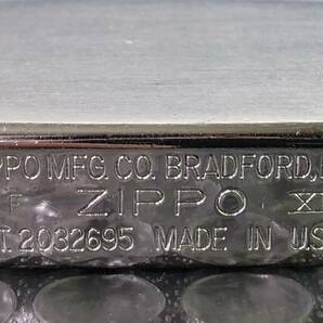 YA039089(052)-114/TY4000【名古屋】Zippo ジッポー F XⅠ PAT.2032695 MADE IN U.S.A オイルライターの画像7