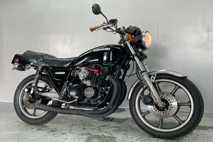 KZ750 売り切り！１円スタート！☆始動動画有☆エンジン好調！Z750FX2型輸出仕様！国内登録済み！社外マフラー！全国配送！福岡佐賀