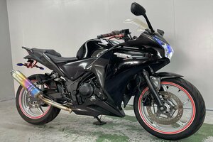 CBR250R 売り切り！１円スタート！☆始動動画有☆エンジン好調！MC41！2011年！カーボン外装！モリワキマフラー！全国配送！福岡佐賀