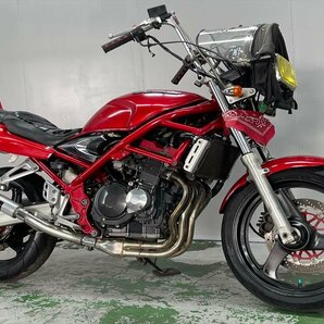 バンディット250V 売り切り！１円スタート！☆始動動画有☆エンジン好調！GJ77A！1997年！社外ハンドル！リアカウル！全国配送！福岡佐賀の画像1