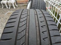 ① アウディ TT 純正 8.5J+50 PCD112-5穴 57φ コンチネンタル 245/45R17 タイヤ・ホイール １本価格 ４本セット48,000円_画像7