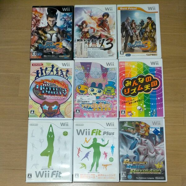 Wii ソフト9個セット