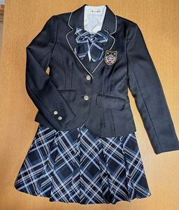 女の子 フォーマルスーツ 入学式 卒服セットアップ スカートネクタイ