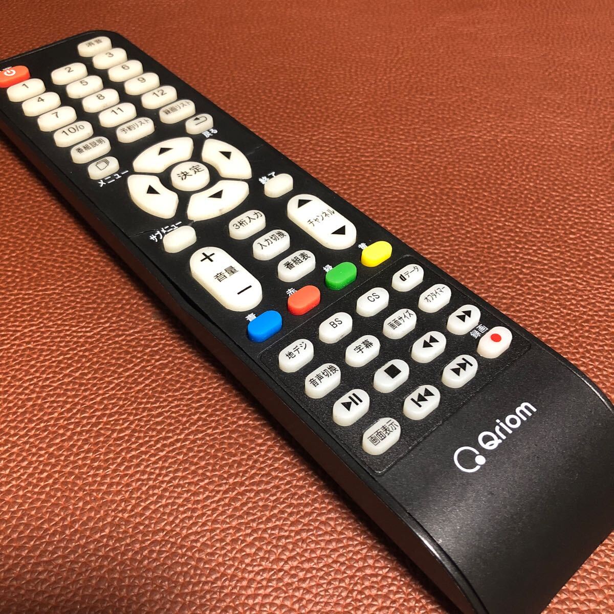 2025年最新】Yahoo!オークション -qriom リモコン(テレビ)の中古