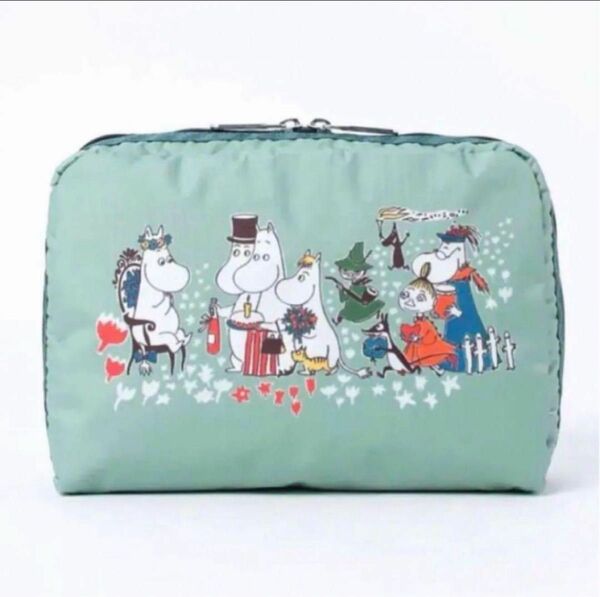 新品　ムーミン　レスポ　MOOMIN LeSportsac コラボ　 ポーチ