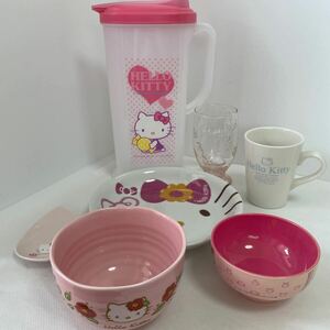 Hello kitty食器　ハローキティ一人暮らしおひとり様用食器