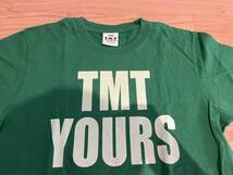 TMT ロゴTシャツ BIG3 サイズL グリーン キムタク・野口強_画像2