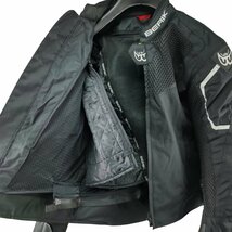 サンプル品 BERIK ベリック メッシュ ナイロンジャケット 3305 BLACK 54サイズ 2XL相当 夏 バイクウェア 【バイク用品】_画像10