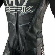 上級グレード MFJ公認モデル 新規格 BERIK ベリック レーシングスーツ 334N BLACK 56サイズ 3XL相当 サンプル_画像7