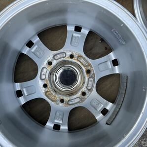 Weds KEELER 16x7J PCD 139.7 6H ET+5 アルミホイール 4本セットの画像6