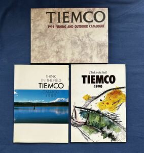 TIEMCO ティムコカタログ 1989, 1990 & 1991