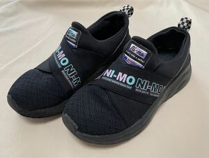 ni-mo ニーモ moonstar スニーカー ブラック　サイズ20.0cm