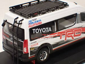 レア！1/43 トヨタ TRD コミューター・ラリー・アシスタンス　サポートカー　Toyota Commuter